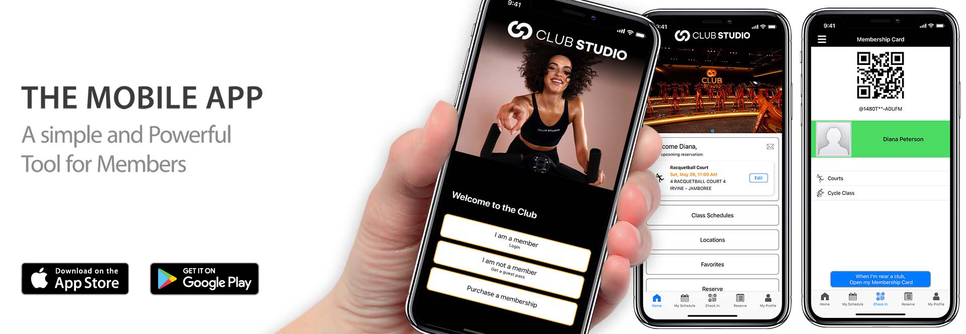 Club Studio Fitness Mobile App is now available